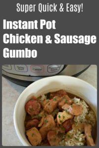 Instant Pot Chicken and Sausage Gumbo - The Peculiar Green Rose