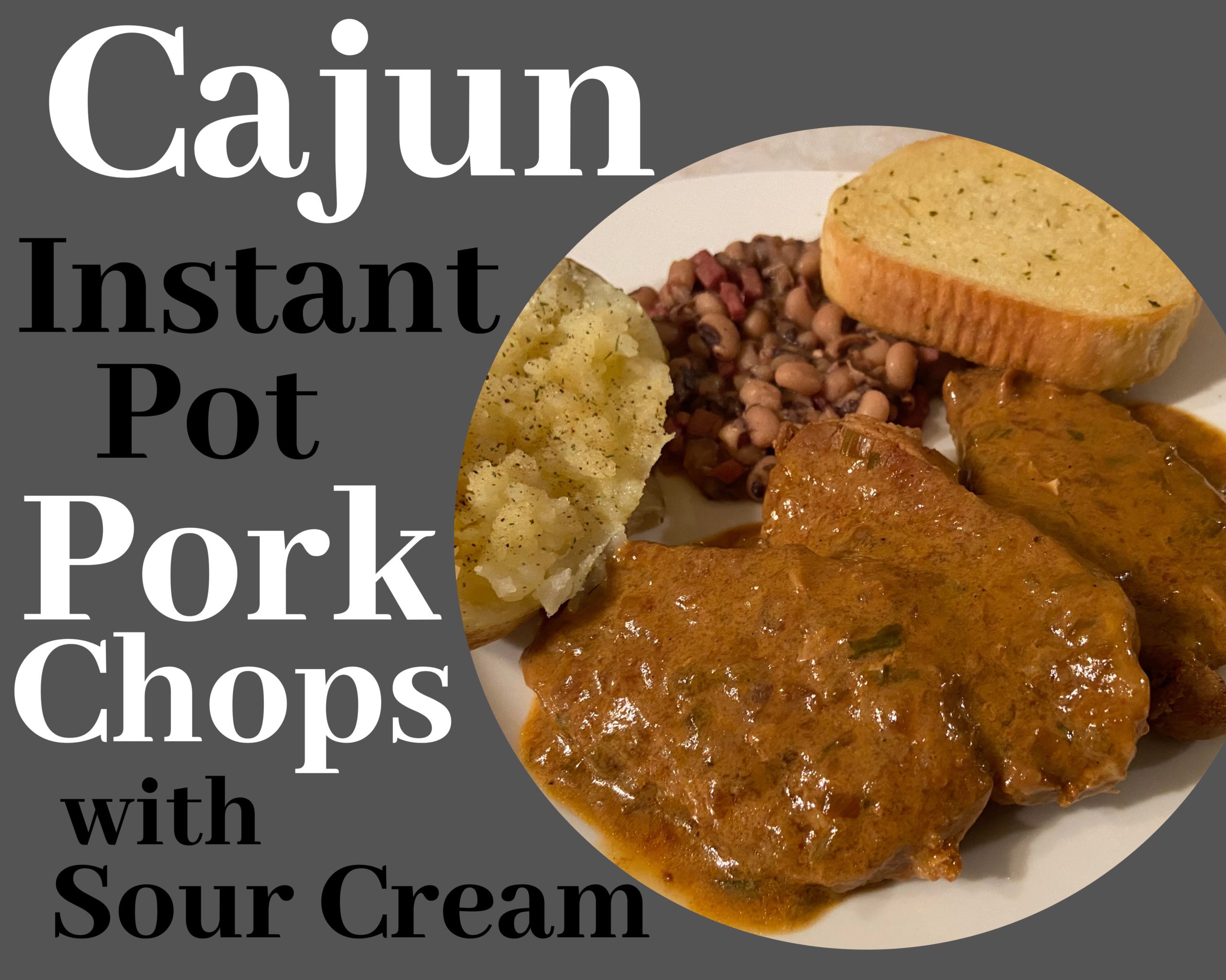 Cajun Smothered Pork Chops