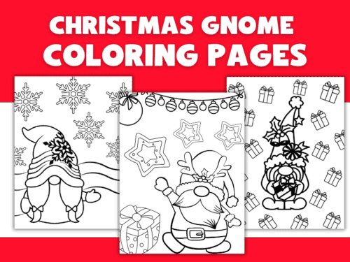 Gnome Coloring Pages - The Peculiar Green Rose