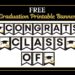 Printable Graduation Banner