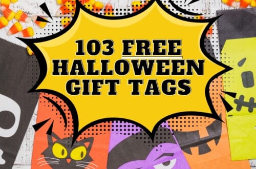 Free Halloween Gift Tags Printable