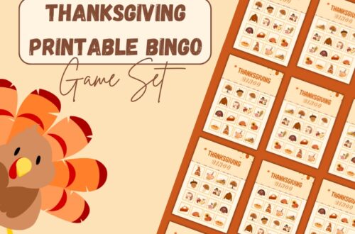 Thanksgiving Printable Bingo