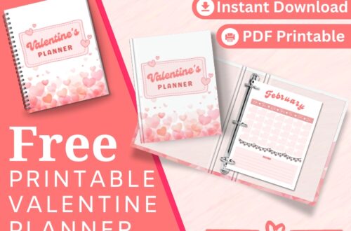 Free Valentine Printables PDF